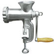 Weston #10 Deluxe Manual Tinned Meat Grinder