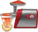 Weston #5 Deluxe Electric Meat Grinder with with Tomato Strainer Attachment