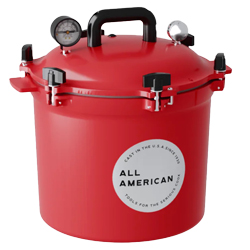 All American Candy Pressure Cooker 921RED