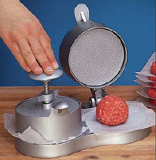Weston Double Hamburger Press